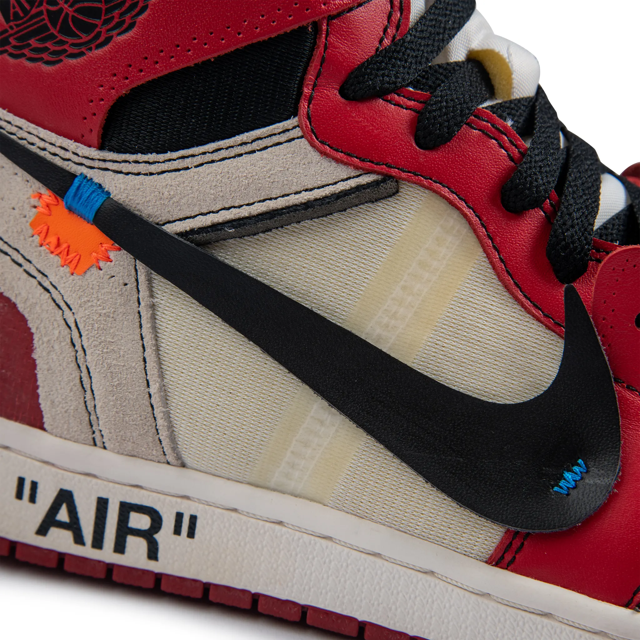 Preloved Air Jordan 1 X Off White 1 Retro High OG Chicago