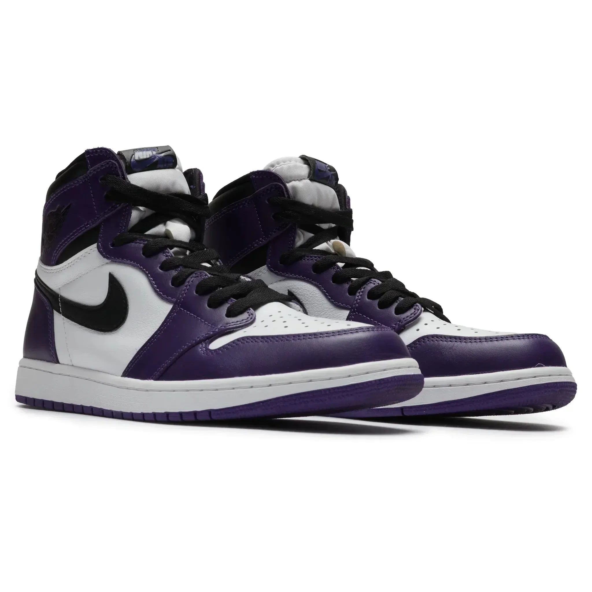 Preloved Air Jordan 1 Retro High Court Purple White