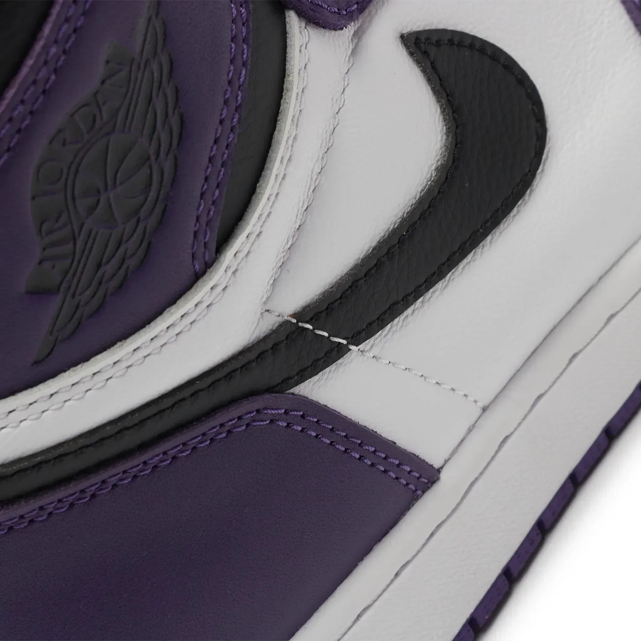 Preloved Air Jordan 1 Retro High Court Purple White
