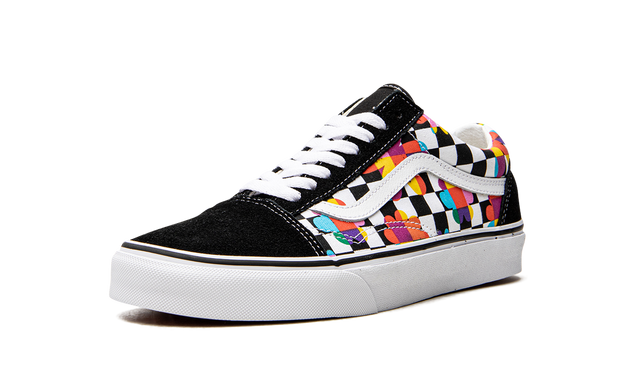 Vans SK8 Hi Floral Checkerboard