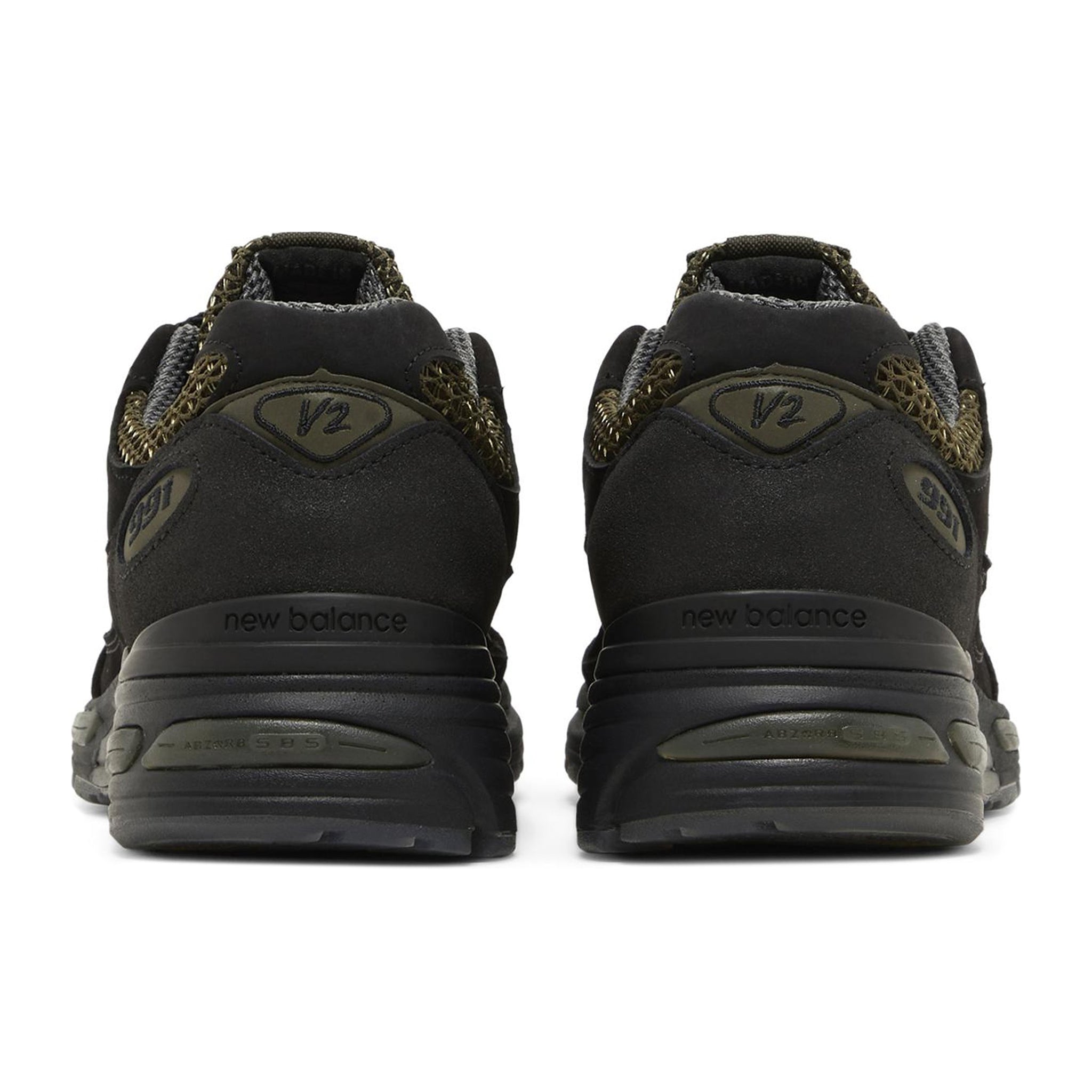 Stone Island X New Balance 991V2 Miuk Black Olive