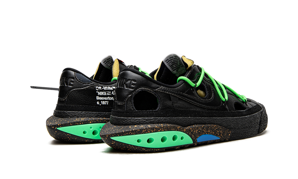 Nike Blazer Low Off White Black Electro Green
