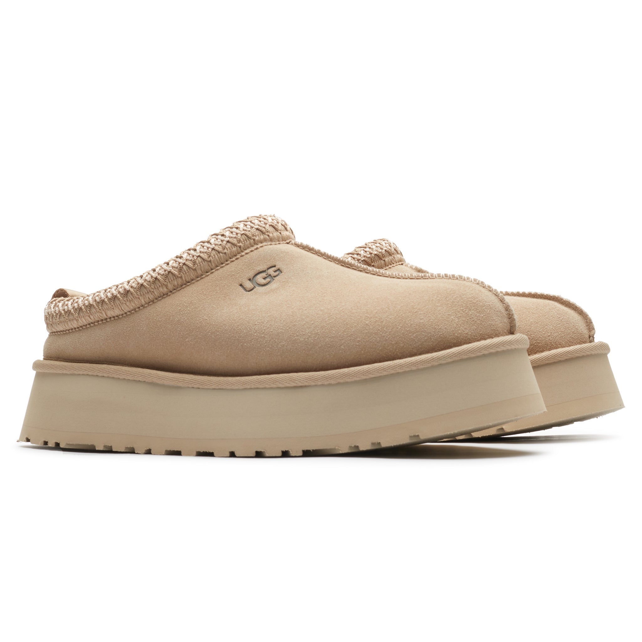 Ugg Tazz Platform Mustard Seed Slippers