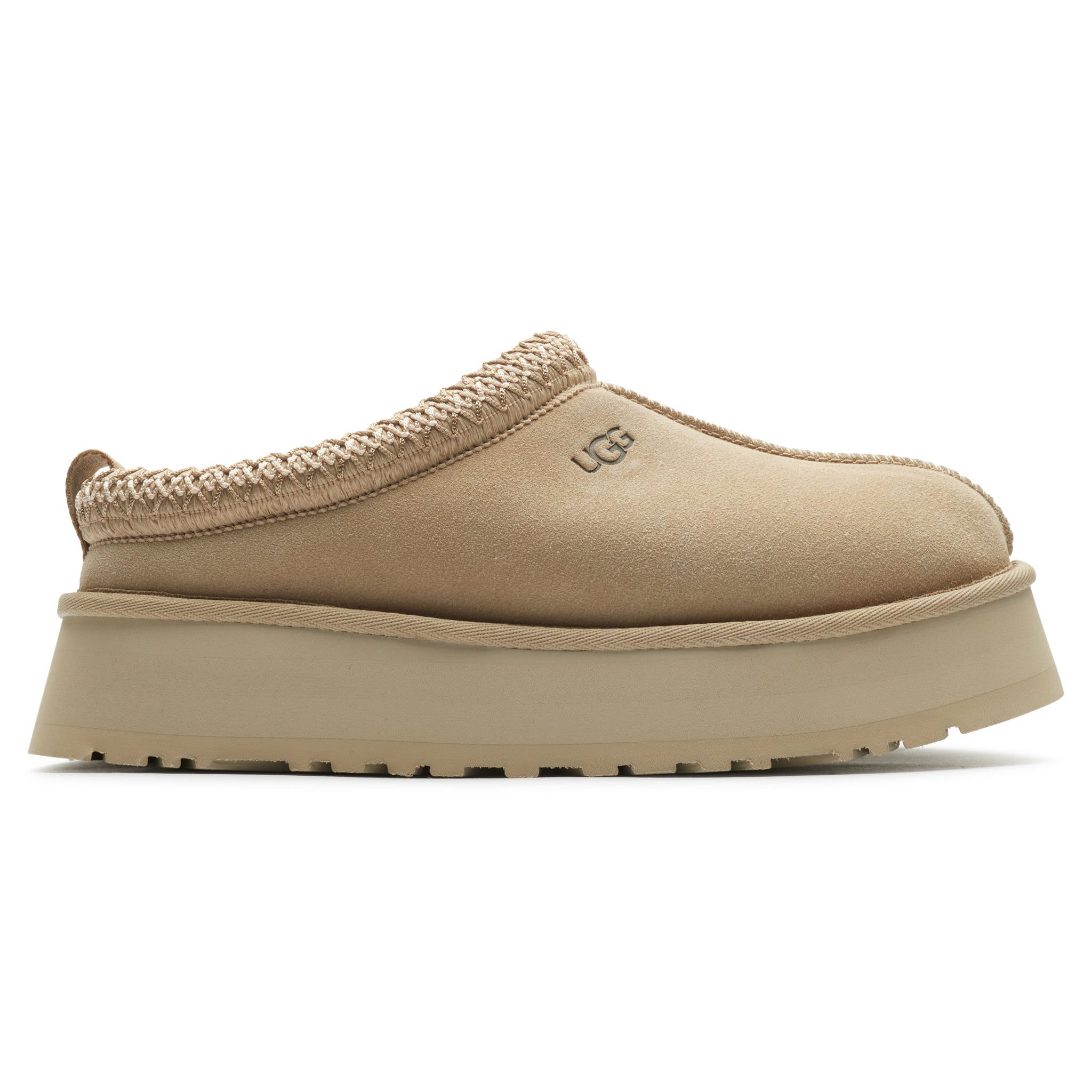 Ugg Tazz Platform Mustard Seed Slippers