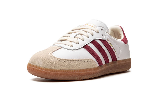 Adidas Samba Sporty Rich White Core Burgundy