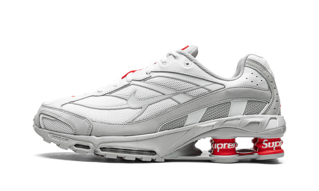 Supreme X Nike Shox Ride 2 White